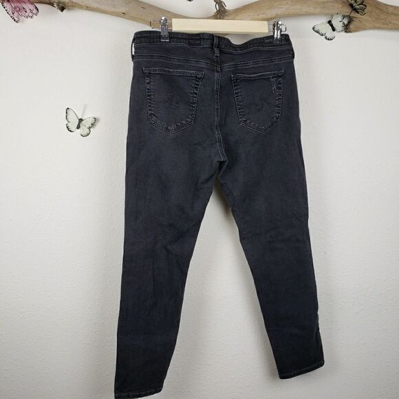 AG adriana goldschmied black stevie ankle skinny - Picture 4 of 7